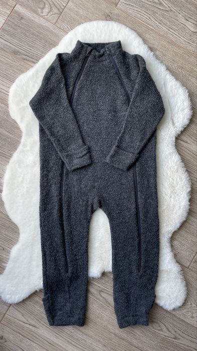 Joha szary kombinezon 100% merino rozmiar 98/104