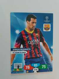 Karta Base card Champions League 2013/14 - Sergio Busquets