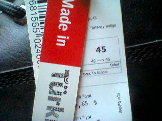 Ботинки демисезонные (Фирма DeFacto, произведены в Турции)