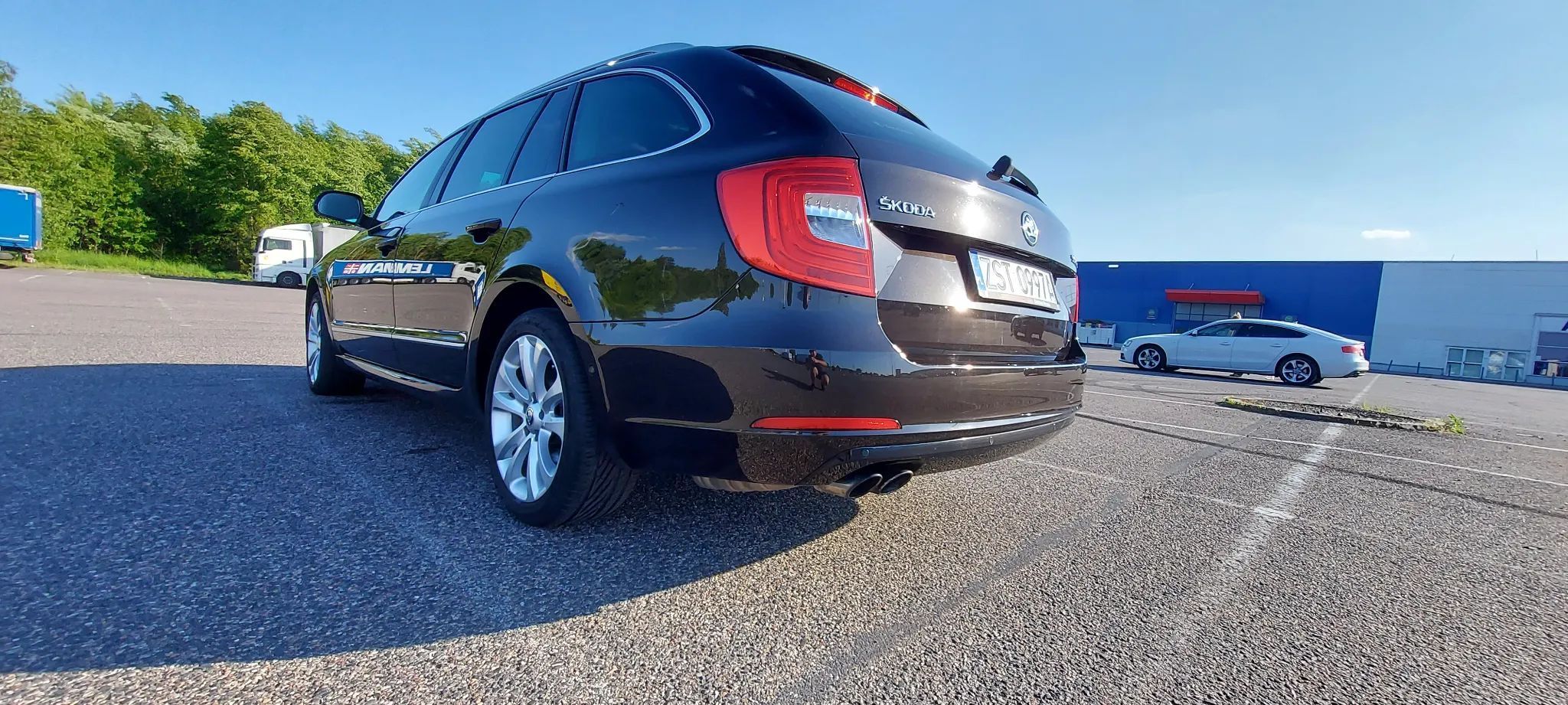 Skoda Superb SKODA SUPERB II 2015r Combi Elegance 2.0 TDI 170KM DSG - SALON PL
