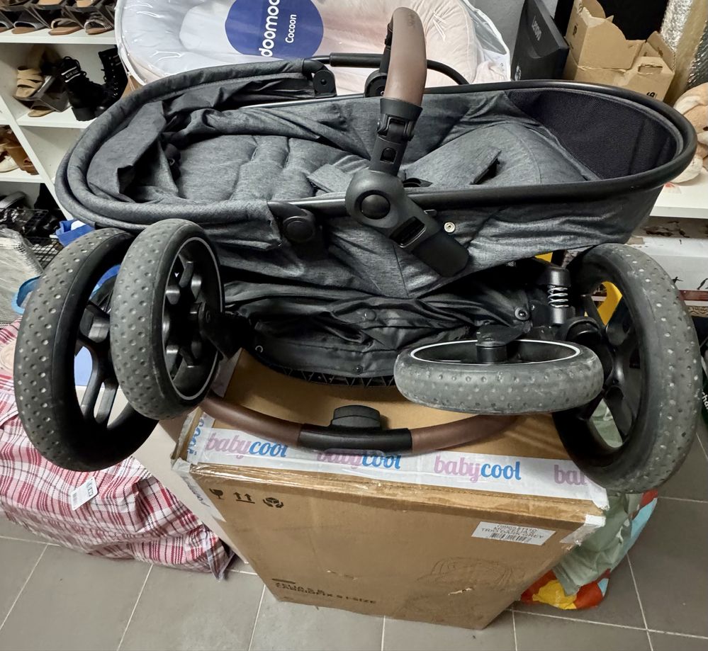 Carrinho trio  zelia s & cabriofix s i-size