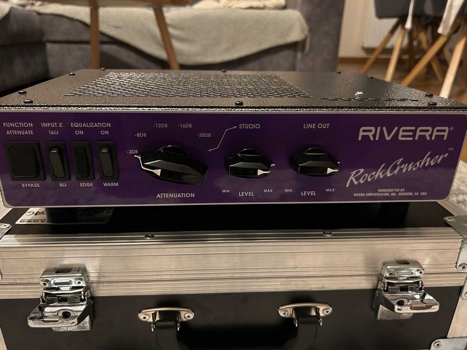 Rivera RockCrusher -  tłumik, attenuator, case, obciążenie reaktywne