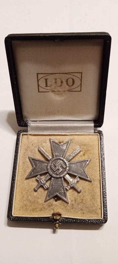 Militaria III Reich Wehrmacht KVK 1° class