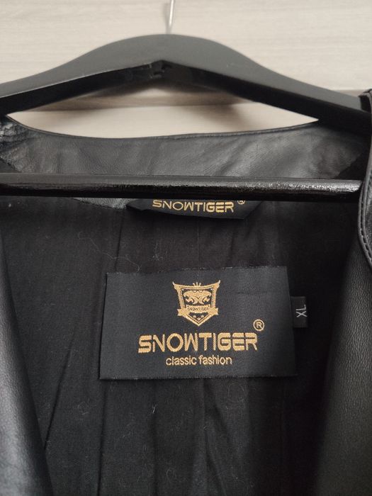 Жіноча шкіряна курточка Snowtiger