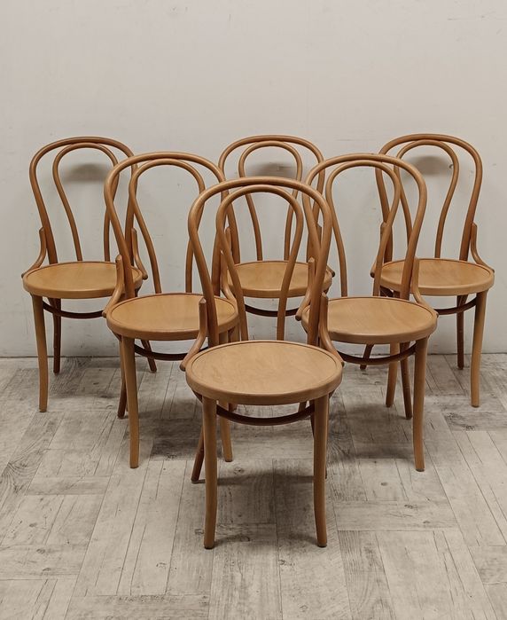 krzesło krzesła  gięty buk model Thonet A-18 do salonu jadalni stołu