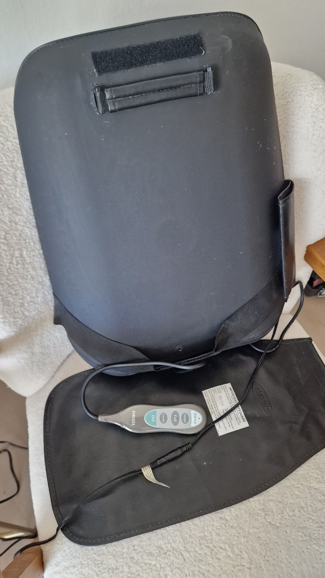 Massajador Shiatsu da HoMedics relaxamento