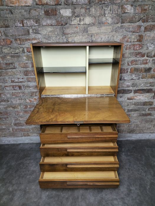 Regalik/Sekretarzyk vintage prl po renowacji