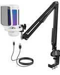 Mikrofon USB do gier TONOR TC310+ z regulowanymi trybami RGB i jasnośc