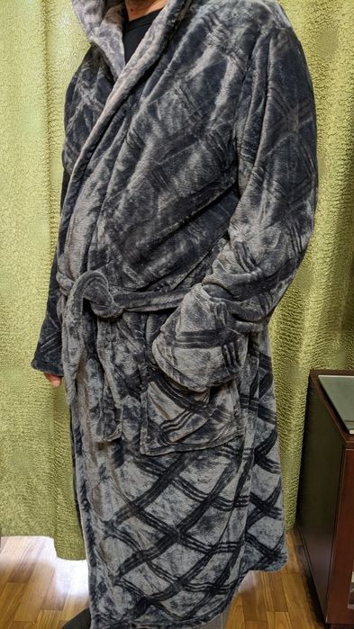 Мужской халат, 2 XL