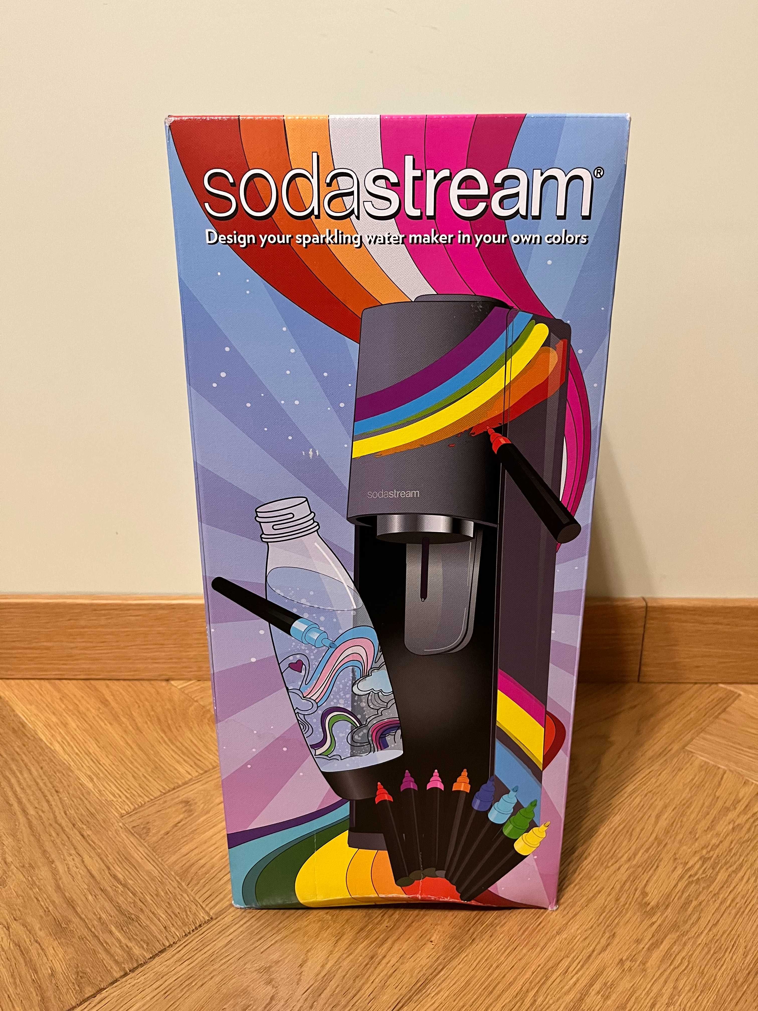 Saturator SodaStream Terra czarny edycja SET ALL YOUR COLORS FREE