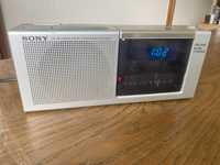 Radio Sony icf-c20w Kolekcionerskie 100%