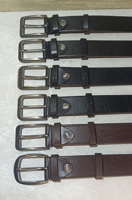 Ремень мужской кожаный пояс ремінь чоловічий шкіряний пасок