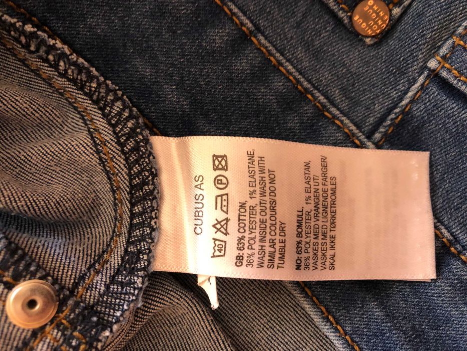 spodnie damskie jeansowe 42