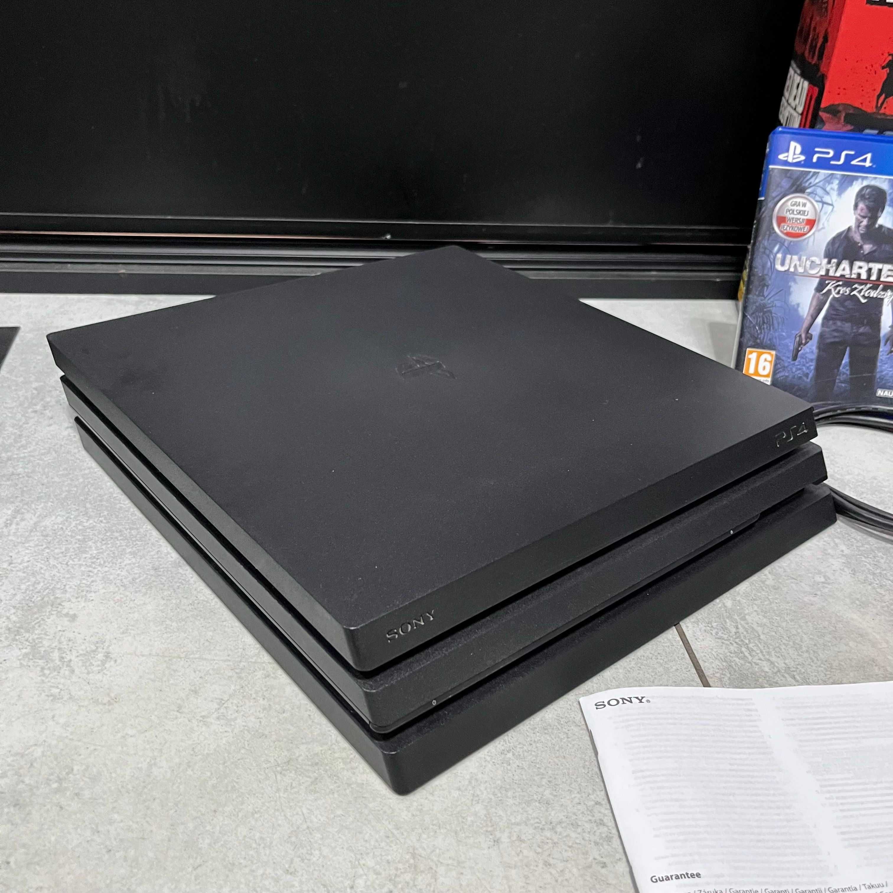 Konsola Playstation 4 Pro | Sprawna | 1T | Gra | 2 Pady |