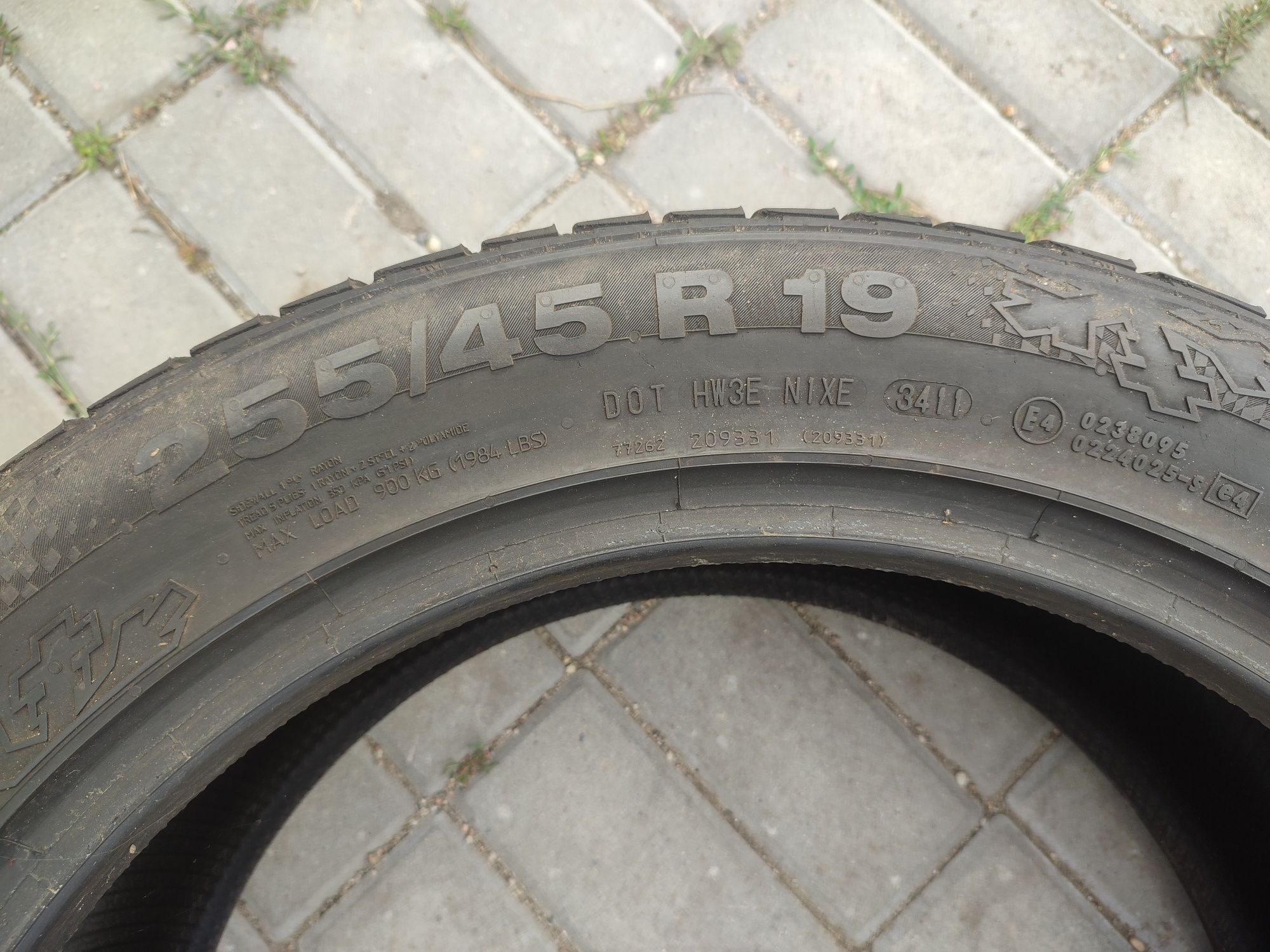 2x 255/45R19 104V Continental ContiWinterContact TS810S Opony zimowe