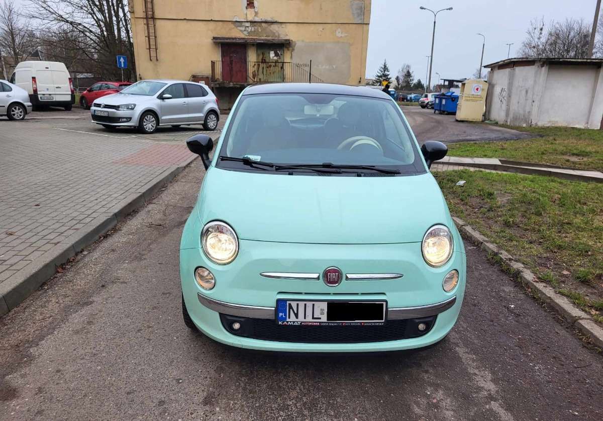 Fiat 500 1,2 benzyna  1-szy właściciel, Salon Polska, Zamiana