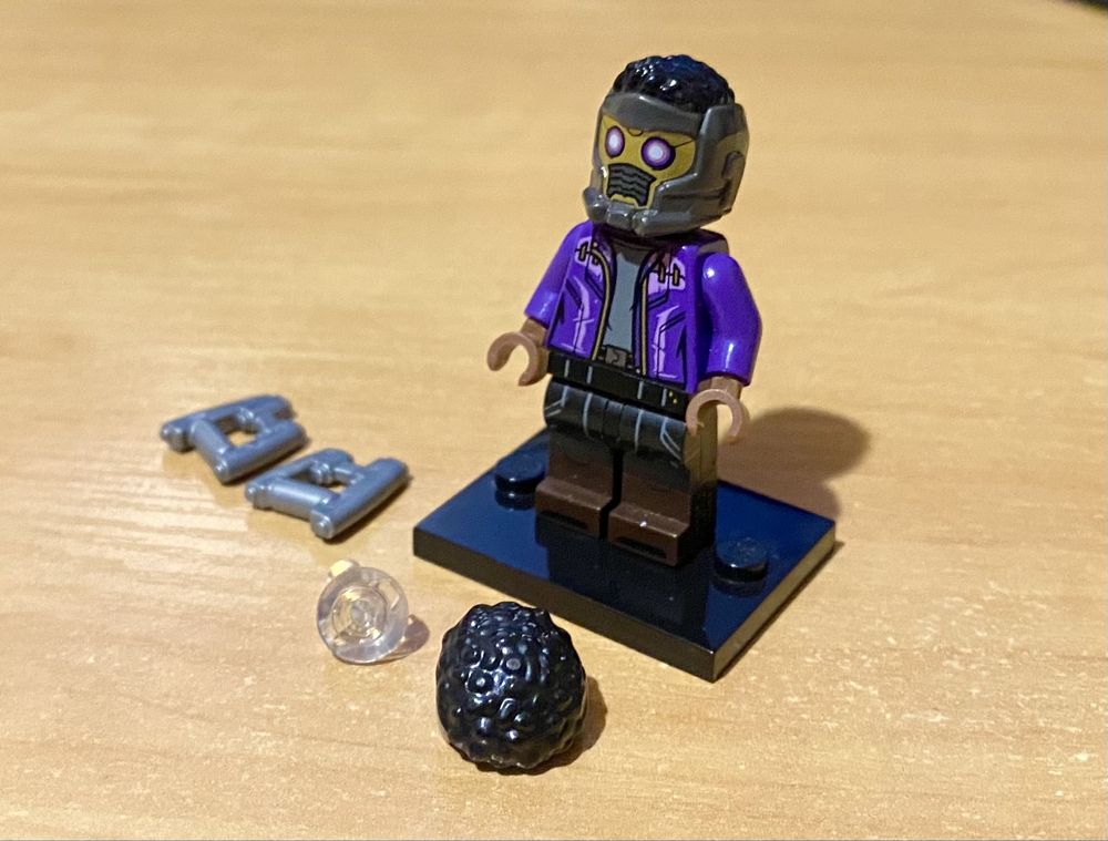 Lego 71031 Minifigure Marvel Series 1 T'Challa Star-Lord