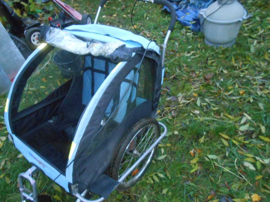 Przyczepka dla dzieci do roweru okazja