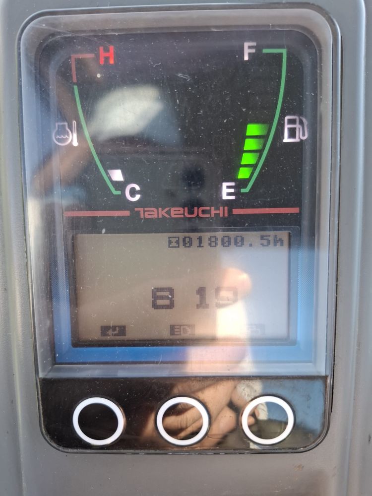 Minikoparka Takeuchi TB216 | 2019 rok | 1800 mth | Bardzo dobry stan