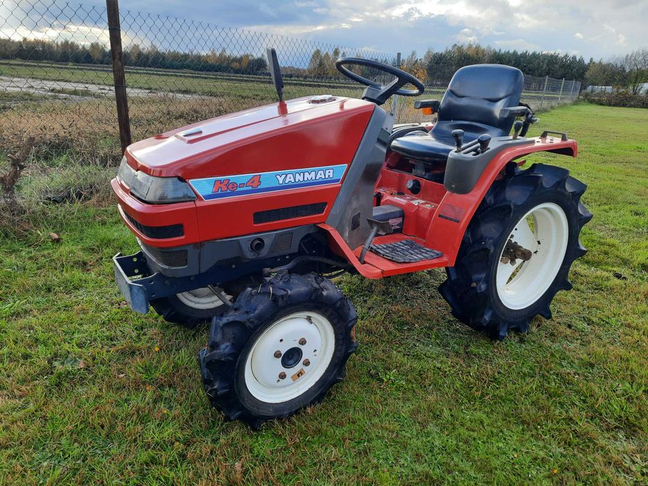 Yanmar Ke 4 japoński traktorek do sadów i ogrodów