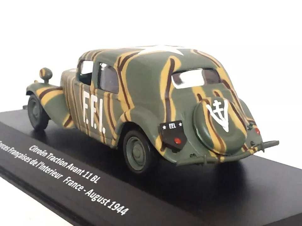 Citroen Front Ttaction 11 BL FORCE FRANCE 1944 scale 1/43 - Diecast -
