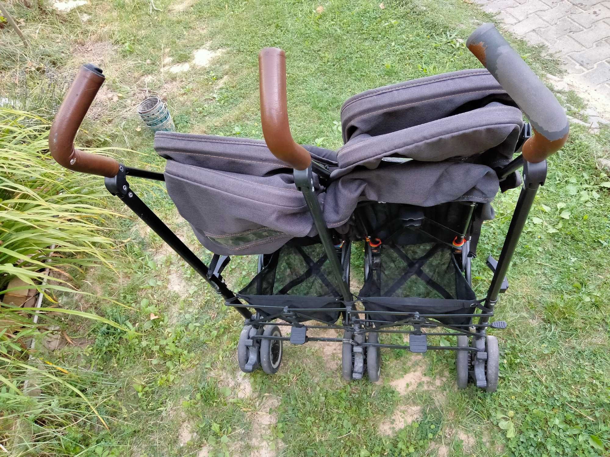 Wózek bliźniaki Koelstra Simba Twin tzw parasolka