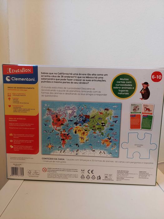 Puzzle volta ao mundo