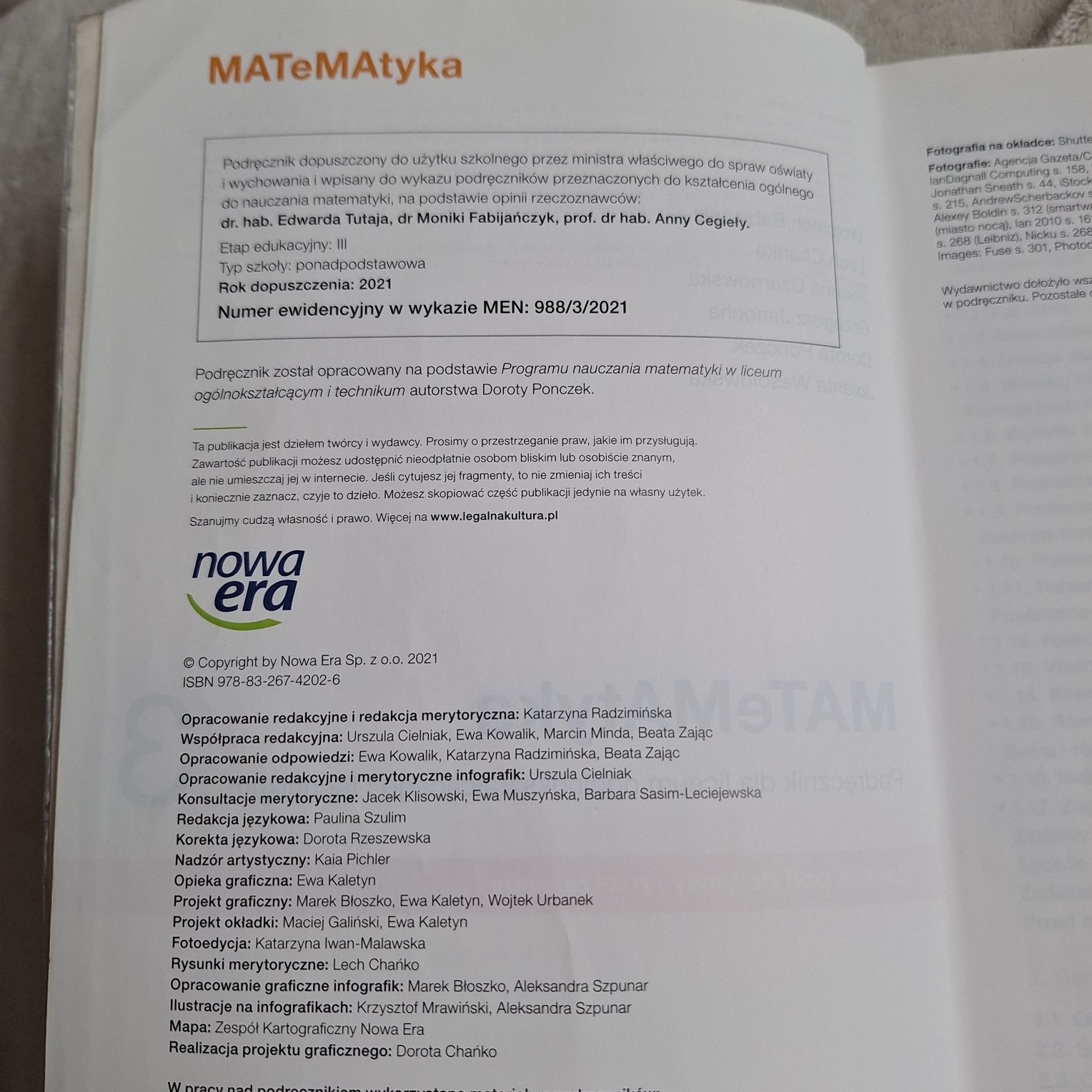 Matematyka klasa 3