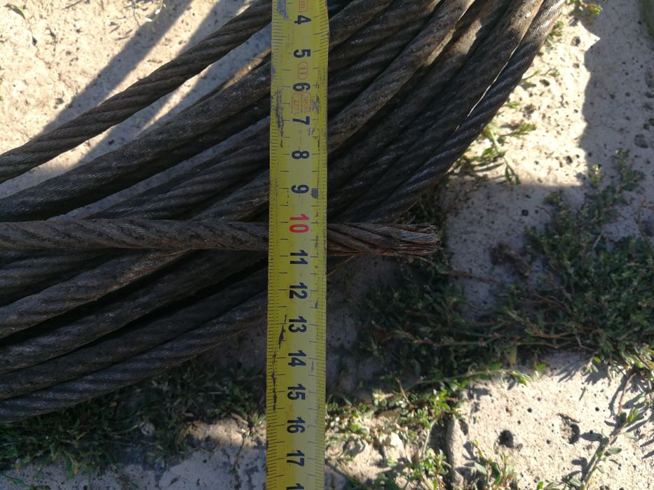 Трос стальной, канат 10 мм