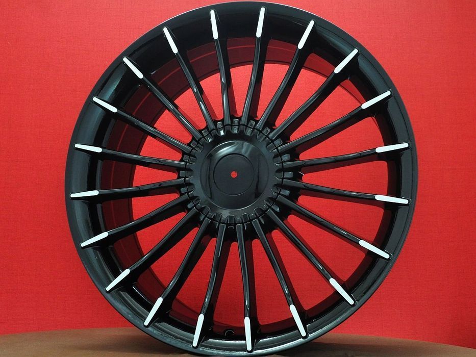 Czarne felgi R20 5x120 Bmw 7 F01 F02 F03 F04 5 GT F07 F10 6 F06 F13