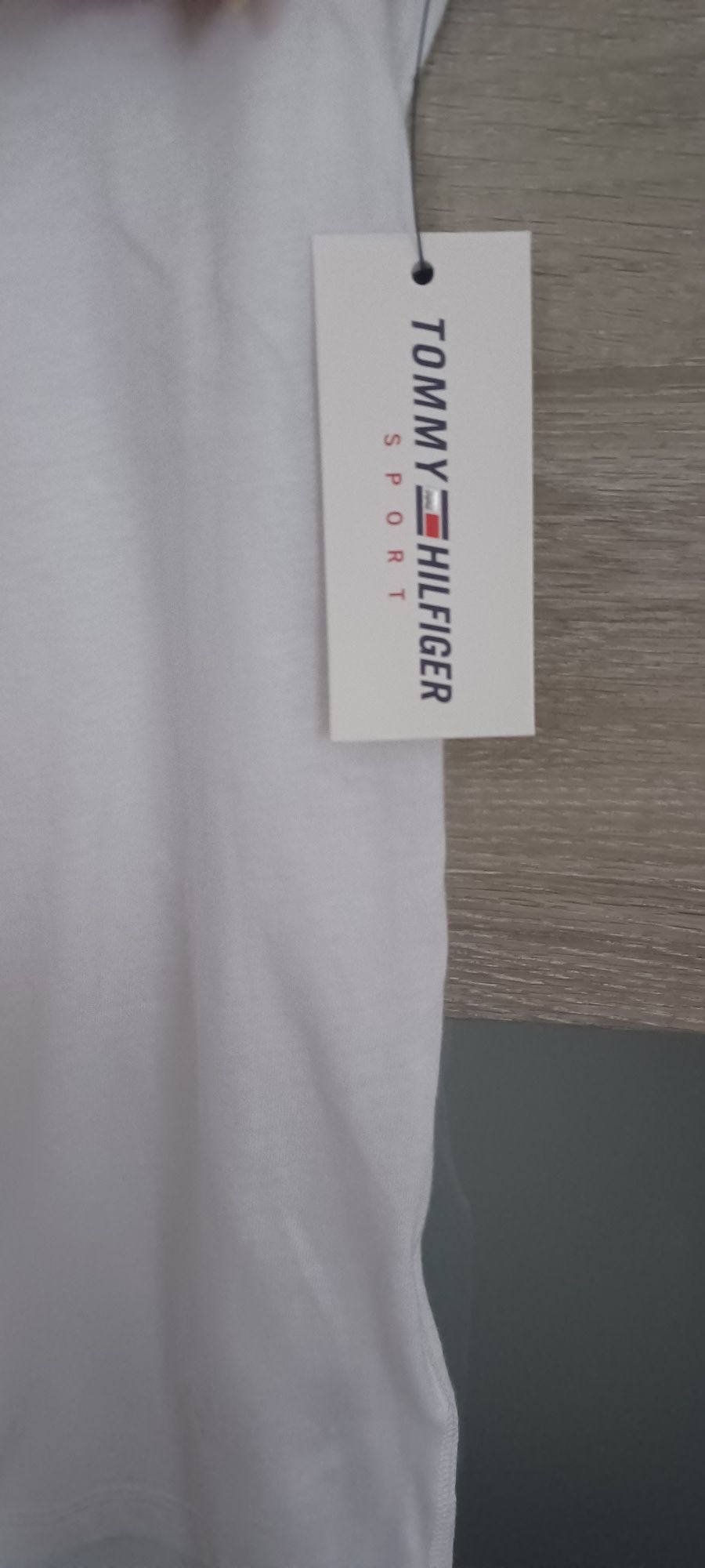 Biała koszulka Tommy Hilfiger