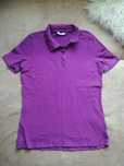Fioletowa koszulka polo na krótki rękaw Pick a Berry r. L 40 vintage