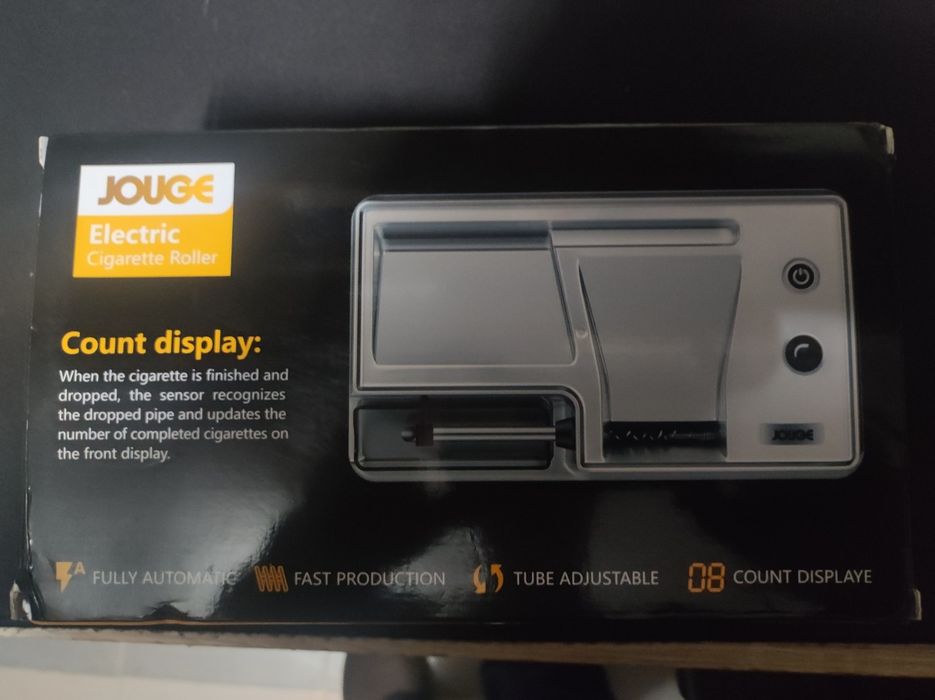 Maquina de enrolar tabaco elétrica NOVA