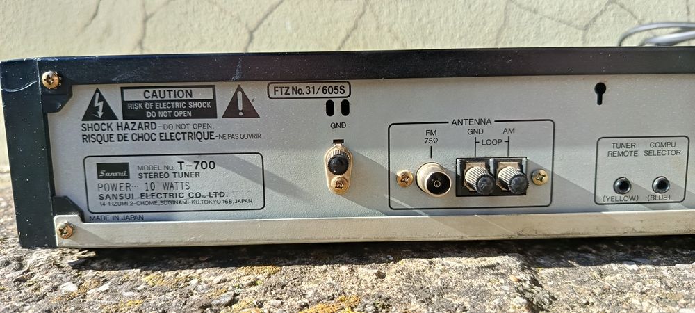 Tuner Cyfrowy SANSUI T700