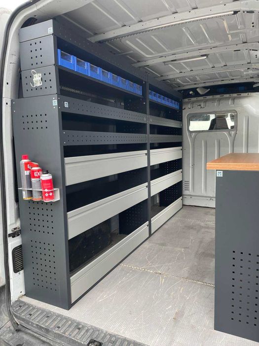 Zabudowa serwisowa regały samochodowe Master Movano 10kpln netto