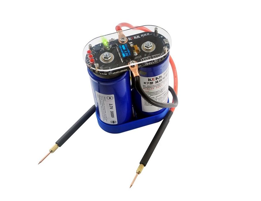 Точкова зварка на іоністерах Кекк супер конденсаторах