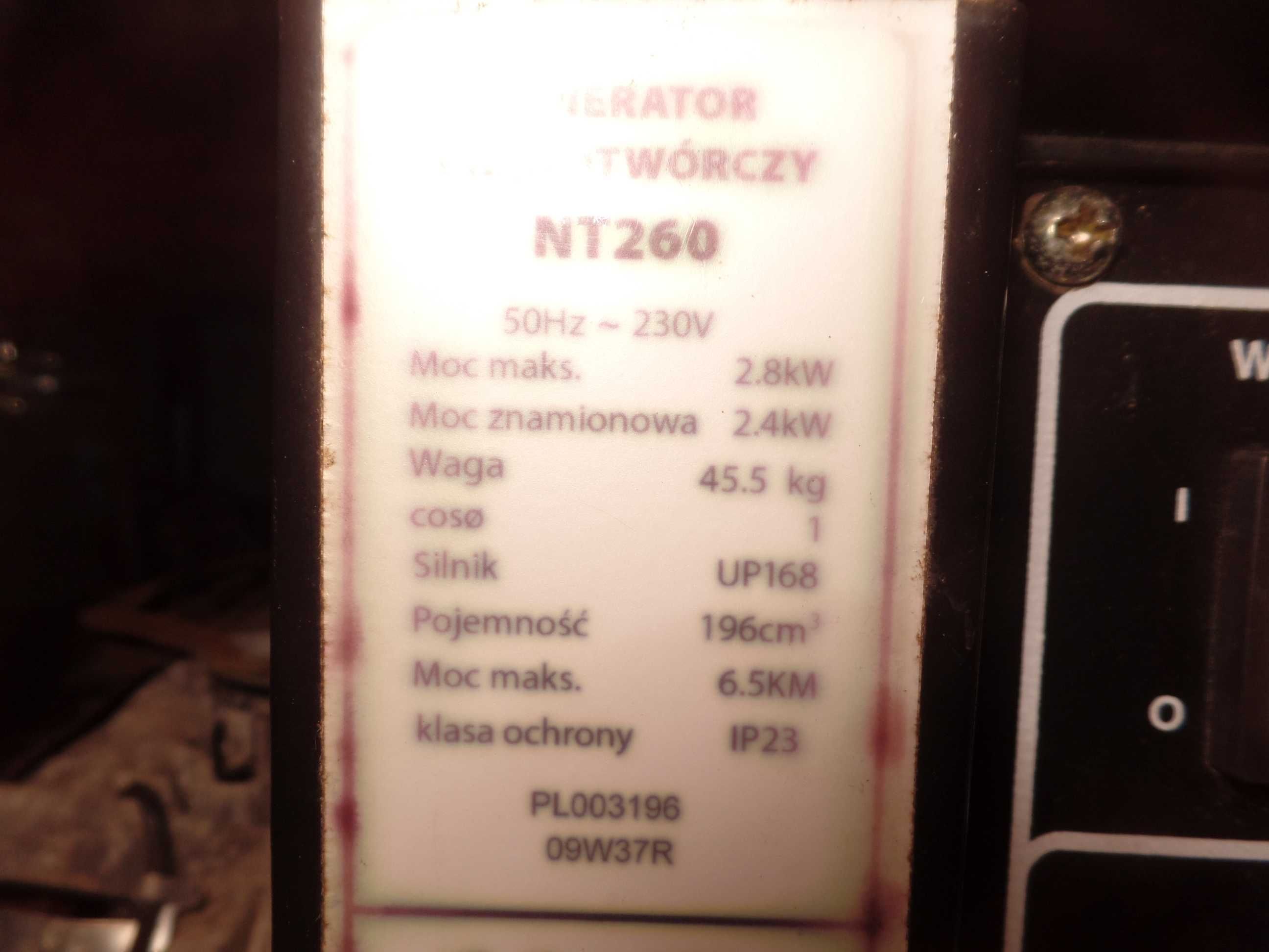 agregat prądotwórczy