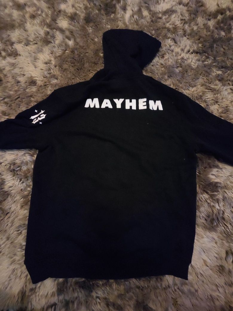 Есклюзив Худі MAYHEM REVOLT B/W MK3 оверсайз