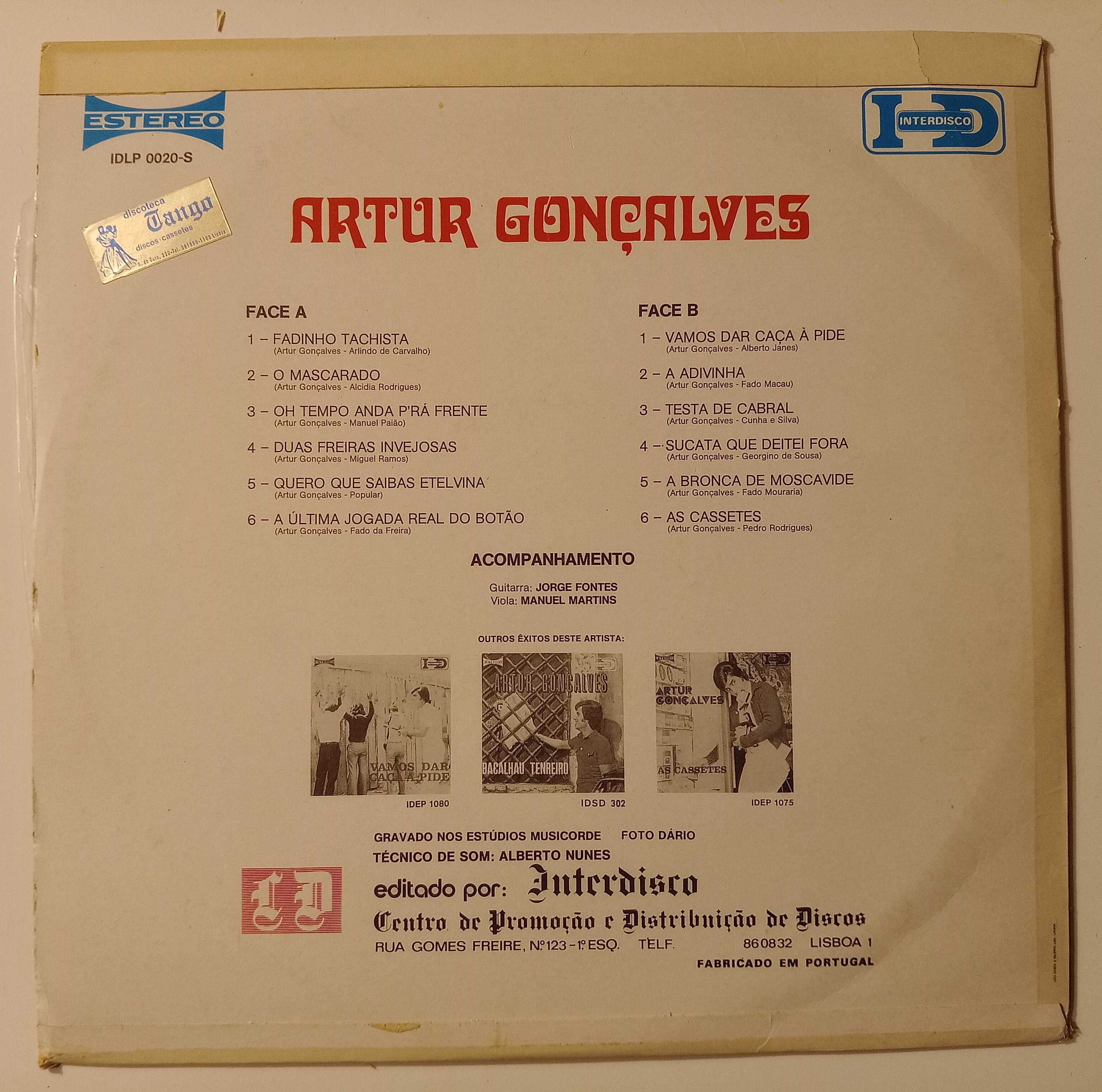 Artur Gonçalves  vinil