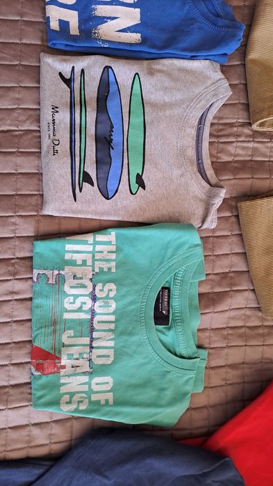 Lote de roupa menino 5/6 anos