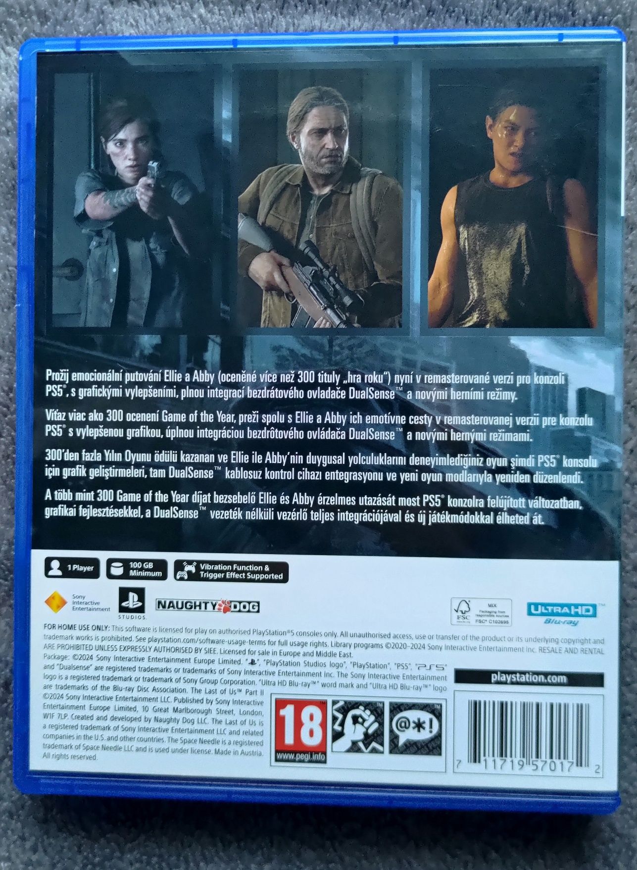 The Last of Us Part 2 Remastered PS5