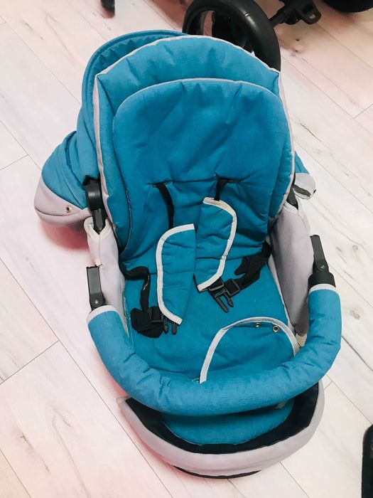 Baby Merc Коляска 2-в-1 Zipy Q ZQ/139B бирюзовый