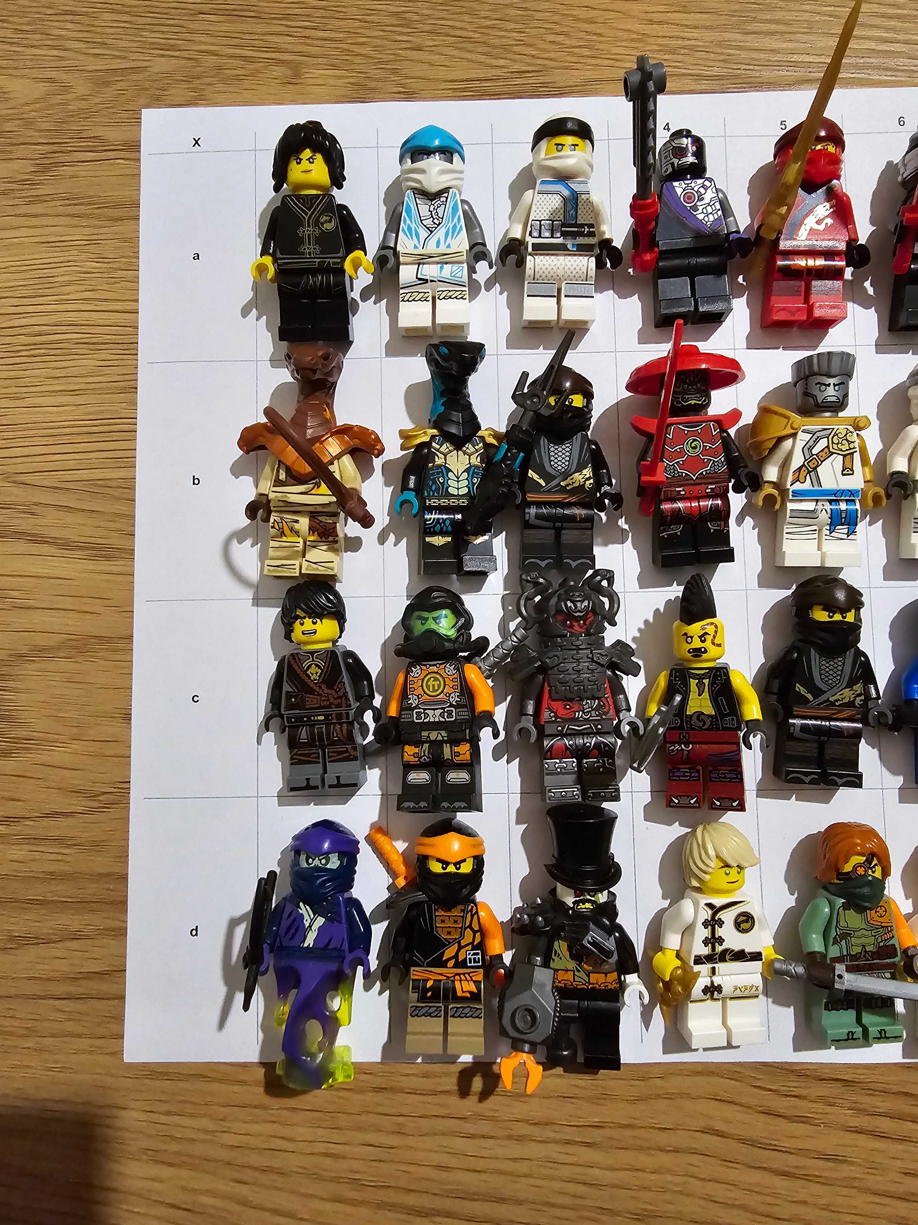 Figurki lego ninjago 40sztuk.