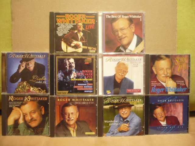 Wyprzedaż płyt CD Roger Whittaker.Bardzo duża kolekcja.Zapraszam.