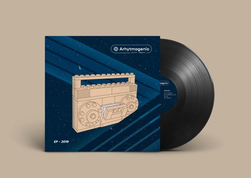 O.S.T.R. MAGIERA - Arhytmogenic LP vinyl FOLIA unikat LTD