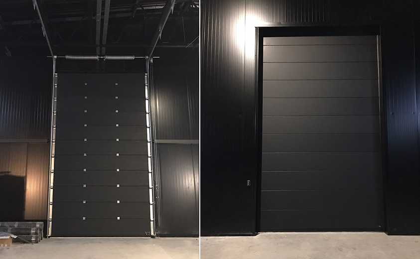 Brama segmentowa garażowa przemysłowa / Bramsteel