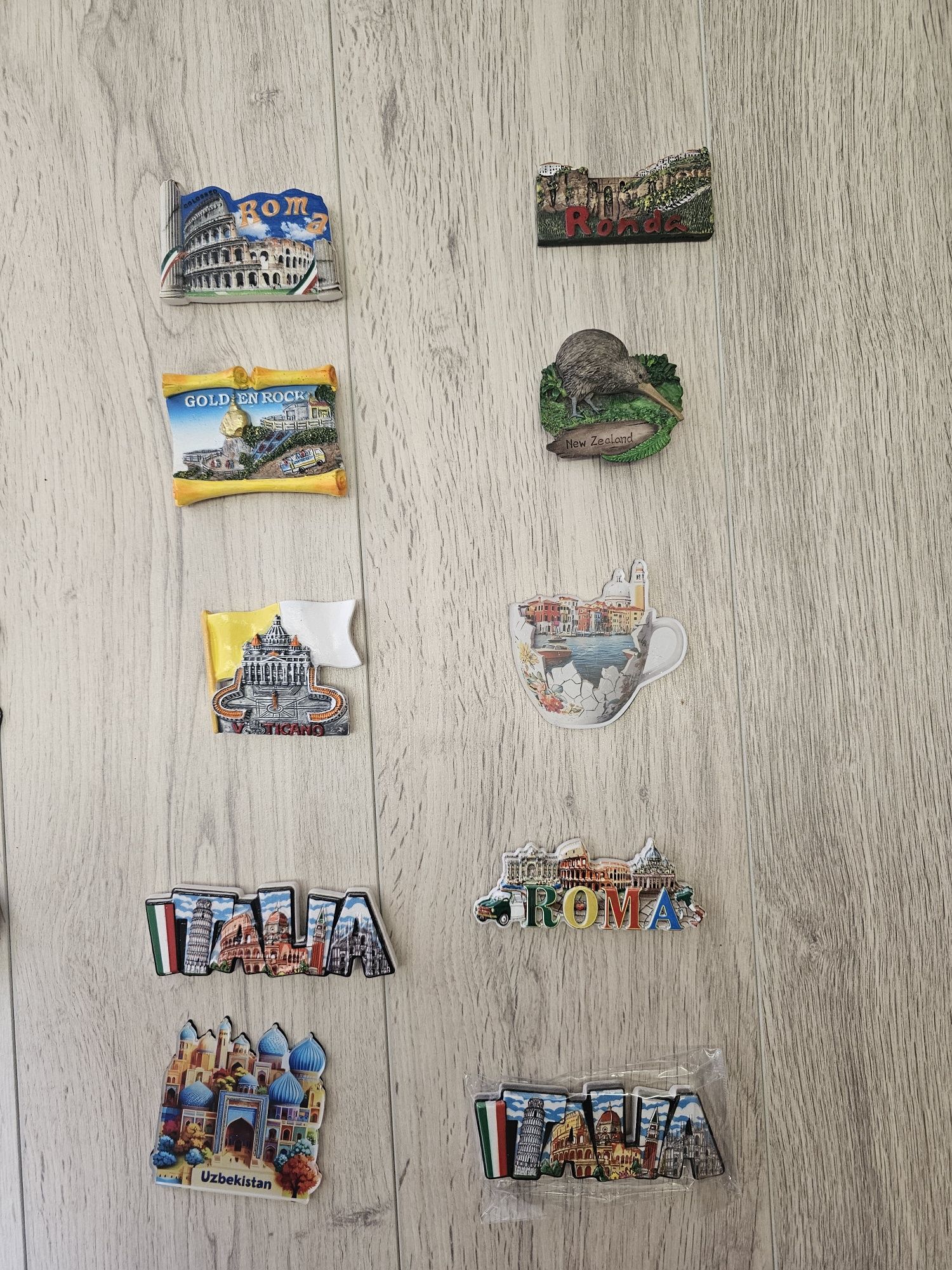 Magnesy na lodówke nowe