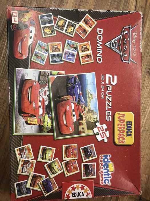 Puzzle dominó Cars