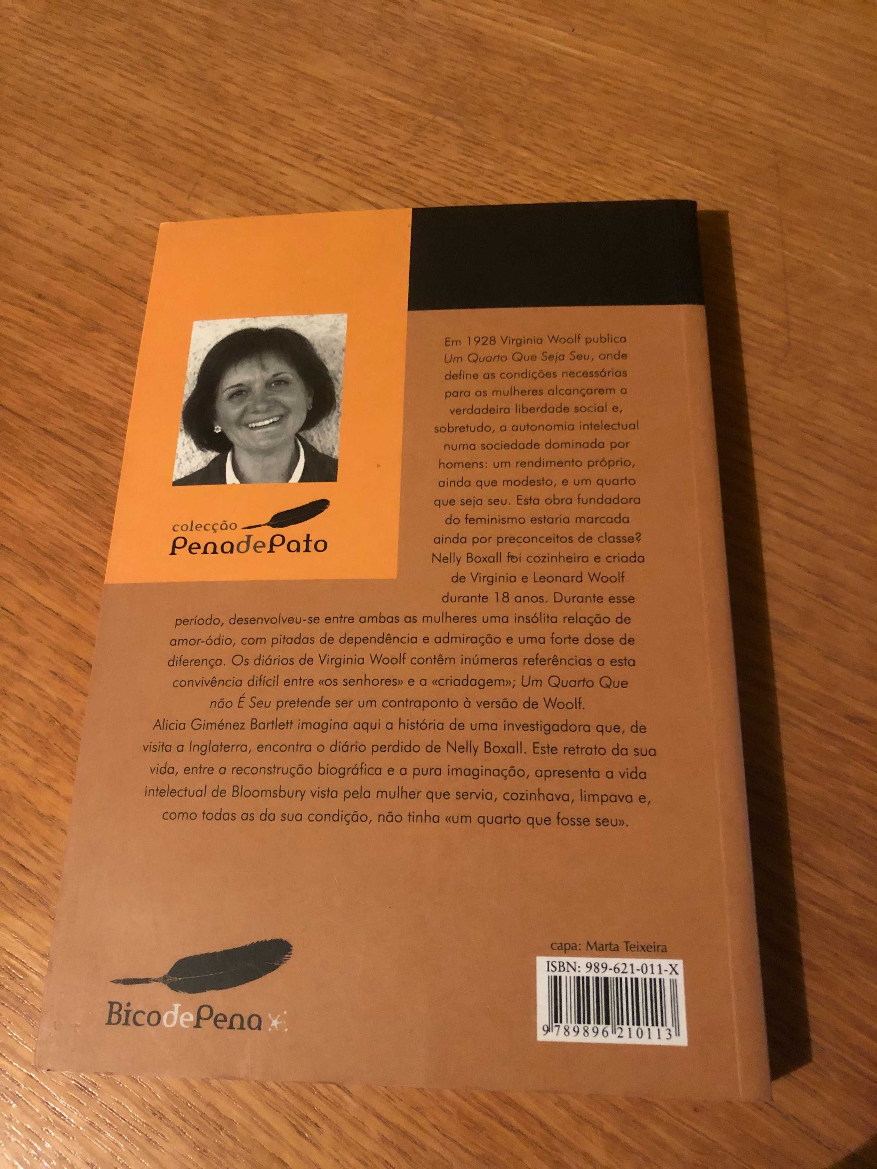 Um quarto que não é seu    Alicia Giménez BARTLETT   portes grátis