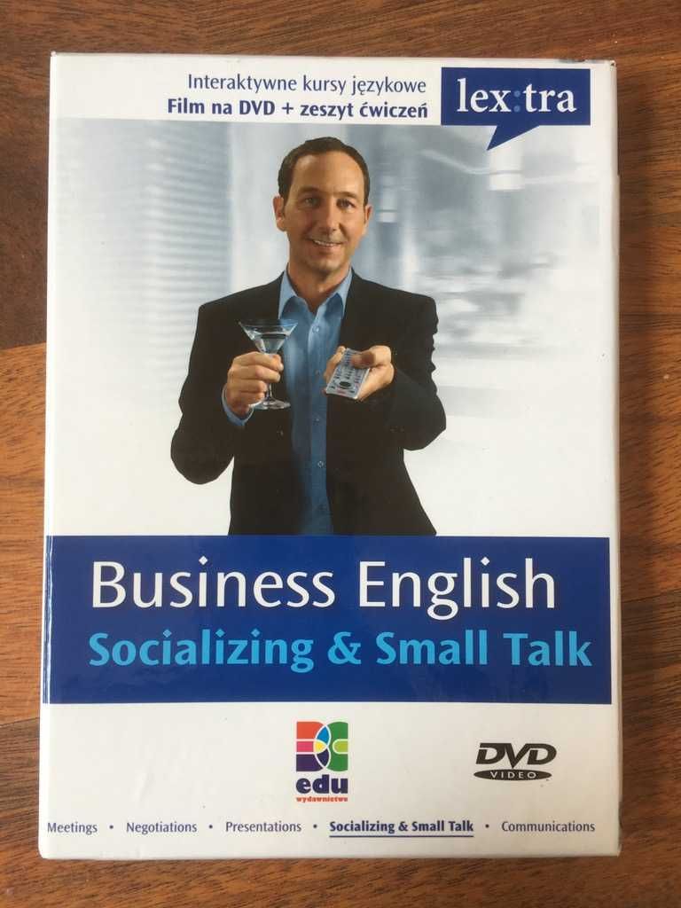 Business English Socializing & Small Talk z DVD - ineraktywny kurs jęz